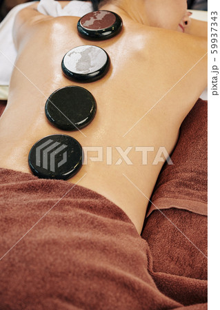 Hot stones massage Hot stones massage 59937343