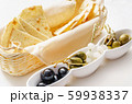 pita chips with olives 59938337