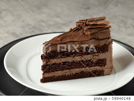 Chocolate Mousse Cake, Chocolate Cake with Cream 59940148