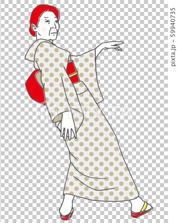 着物の女性 59940735