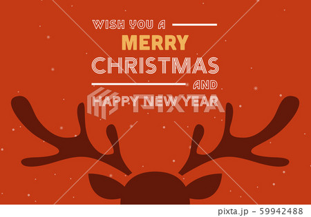 Christmas and New Year Backgrounds Retro Vintage Card. Snow xmass tree market old town. Flat cartoon style vector illustration greeting card poster banner. Christmas and New Year Backgrounds Retro Vintage Card. Snow xmass tree market old town. Flat cartoon style vector illustration greeting card poster banner. 59942488