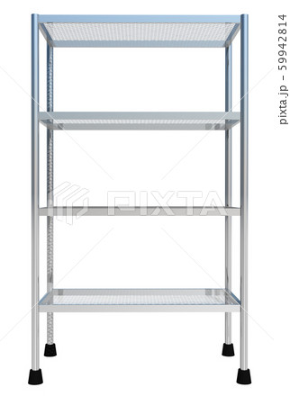 スチールラックのイラスト素材