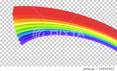 Line bow color Line background White background Rainbow color CG 59944502