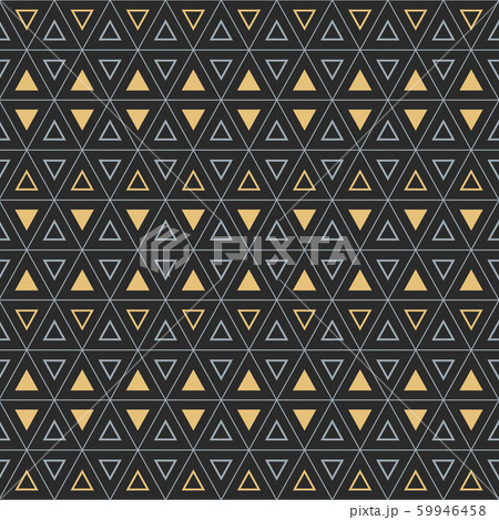 Seamless geometric pattern with bold triangle and 59946458