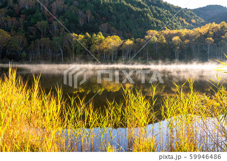 《長野県》紅葉の木戸池・秋の志賀高原 《長野県》紅葉の木戸池・秋の志賀高原 59946486