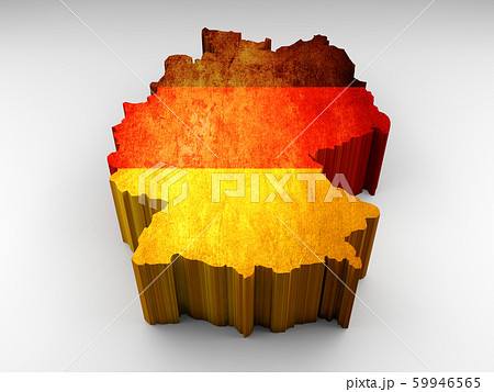3d textured german map with a german flag 3d textured german map with a german flag 59946565