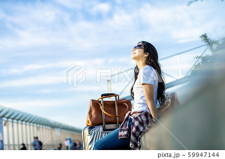 ライフスタイル　女性　旅行 59947144
