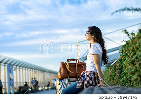 ライフスタイル　女性　旅行 59947145