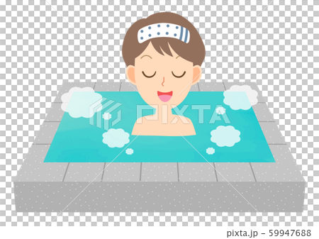 温泉　銭湯　お風呂　男性 59947688