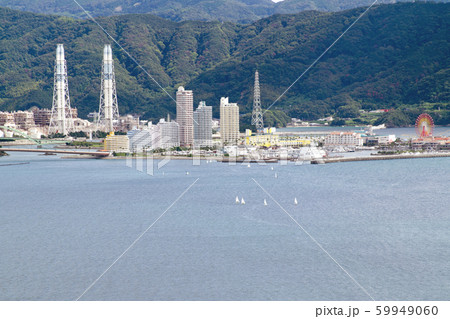 高津子山から眺めた和歌山のリゾート地 59949060