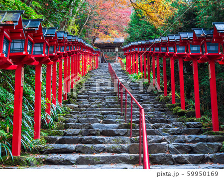 秋の京都　貴船神社 59950169