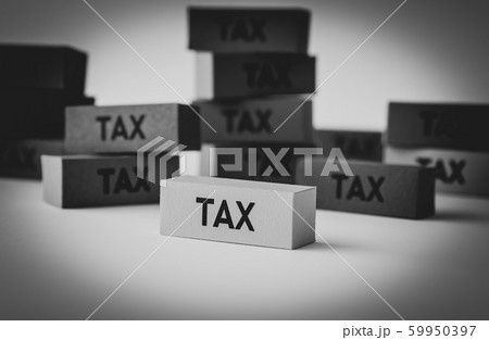 税金　TAX　税金いろいろ 59950397
