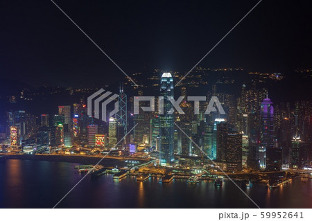 中華人民共和国・香港 SKY100からの夜景 59952641