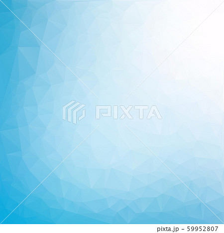 Blue Polygonal Mosaic Background, Creative Design 59952807