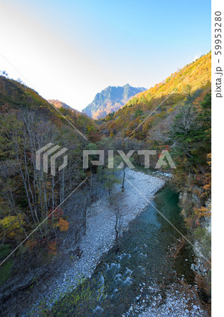 西沢渓谷子酉橋からの風景 59953280