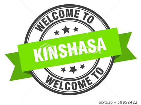 Kinshasa stamp. welcome to Kinshasa green sign Kinshasa stamp. welcome to Kinshasa green sign 59953422