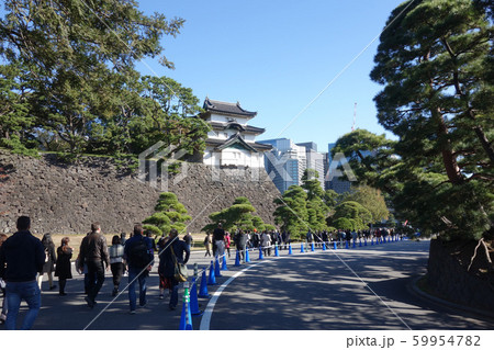 令和大嘗宮一般参観(皇居の富士見櫓) 令和大嘗宮一般参観(皇居の富士見櫓) 59954782