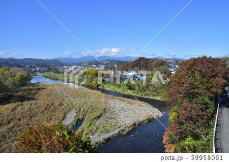 川越線。八高線の沿線風景 川越線。八高線の沿線風景 59958061