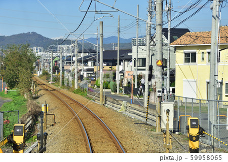 川越線。八高線の沿線風景 川越線。八高線の沿線風景 59958065