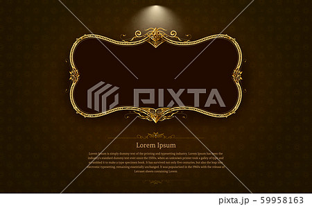 gold frame circle border picture and pattern gold gold frame circle border picture and pattern gold 59958163