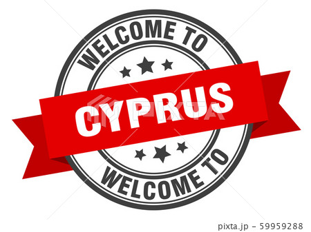 Cyprus stamp. welcome to Cyprus red sign Cyprus stamp. welcome to Cyprus red sign 59959288