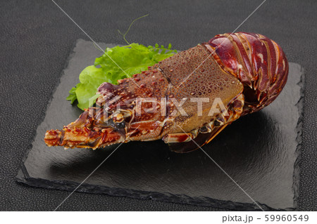 Raw Langust or Tiny Lobster 59960549