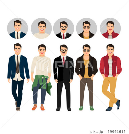 Handsome guy in casual and business 59961615