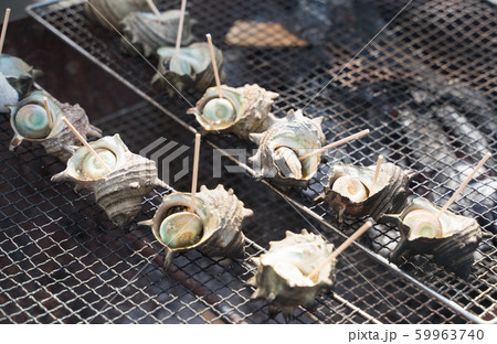 サザエのつぼ焼き サザエのつぼ焼き 59963740