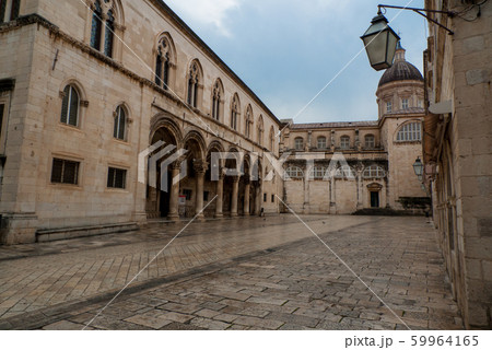 冬のクロアチア・ドブロブニク レクター宮殿、ドブロブニク大聖堂 Dubrovnik, Croatia 59964165