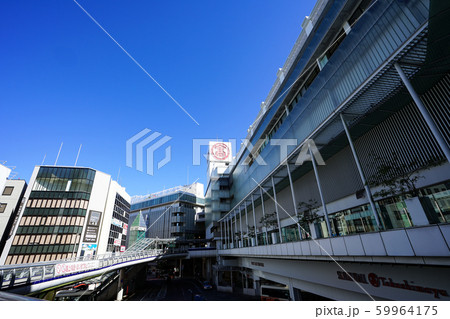 常磐線柏駅西口の風景<千葉県柏市2019年10月> 常磐線柏駅西口の風景<千葉県柏市2019年10月> 59964175