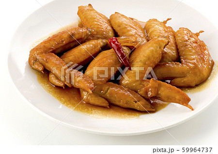 手羽先の甘辛照り焼き 59964737