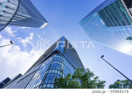 大阪府大阪市北区　大阪駅前　グランフロント大阪タワー 南館　北館　リンクス梅田 超高層ビル群 59968378