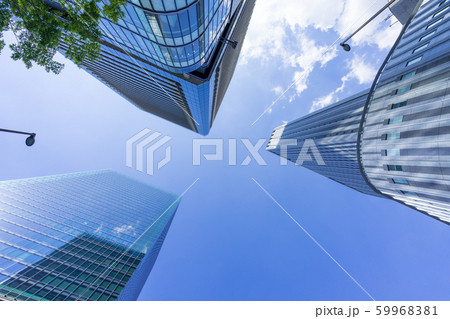 大阪府大阪市北区　大阪駅前　グランフロント大阪タワー 南館　北館　リンクス梅田 超高層ビル群 59968381