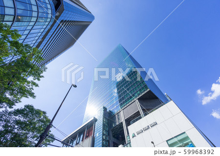 大阪府大阪市北区　大阪駅前　グランフロント大阪タワー 南館　北館　リンクス梅田 超高層ビル群 59968392