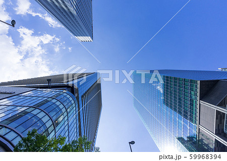 大阪府大阪市北区　大阪駅前　グランフロント大阪タワー 南館　北館　リンクス梅田 超高層ビル群 59968394