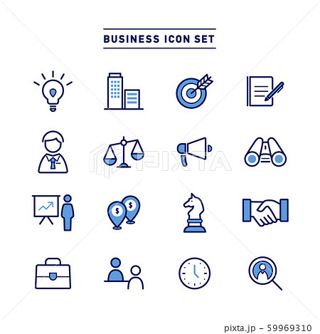 BUSINESS ICON SET BUSINESS ICON SET 59969310