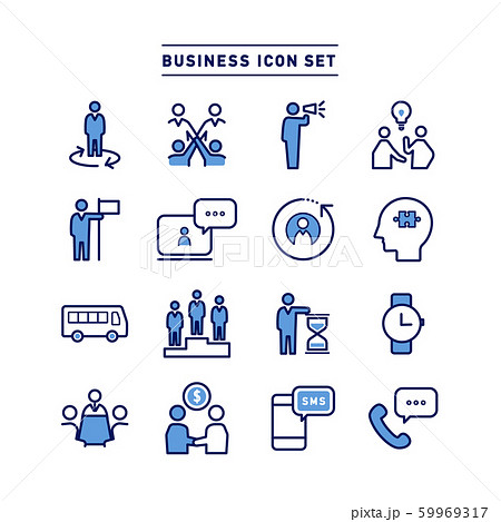 BUSINESS ICON SET 59969317