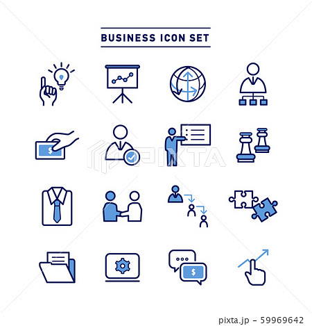BUSINESS ICON SET BUSINESS ICON SET 59969642
