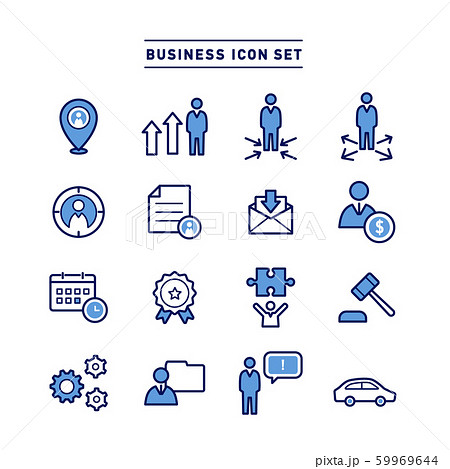 BUSINESS ICON SET BUSINESS ICON SET 59969644