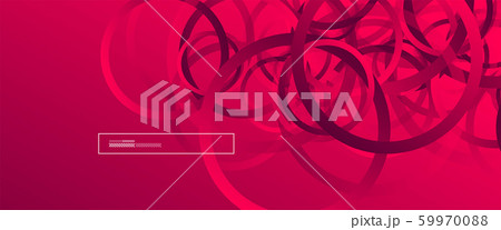 Abstract background. Geometric circles and fluid gradient. Line design, technology hi-tech digital illustration. Vector Illustration For Wallpaper, Banner, Background, Card, Book Illustration Abstract background. Geometric circles and fluid gradient. Line design, technology hi-tech digital illustration. Vector Illustration For Wallpaper, Banner, Background, Card, Book Illustration 59970088