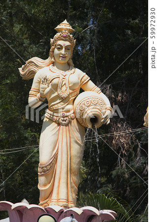 Goddess Ganga at Viswashanti Ashram 59972930