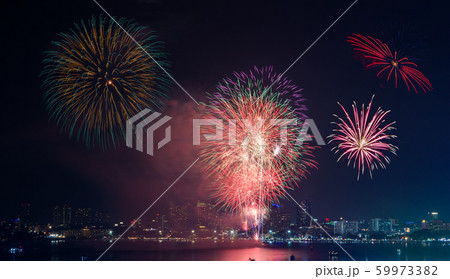 Firework Show at Pattaya Firework Show at Pattaya 59973382