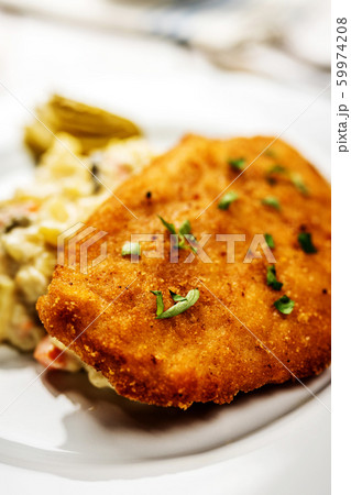 Czech chicken schnitzel Czech chicken schnitzel 59974208