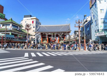 【東京都】浅草寺 雷門 【東京都】浅草寺 雷門 59974643