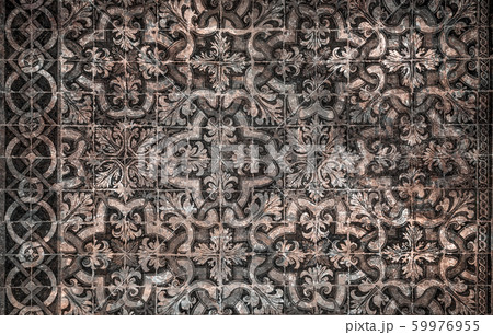 grunge vintage ceramic tiles background 59976955