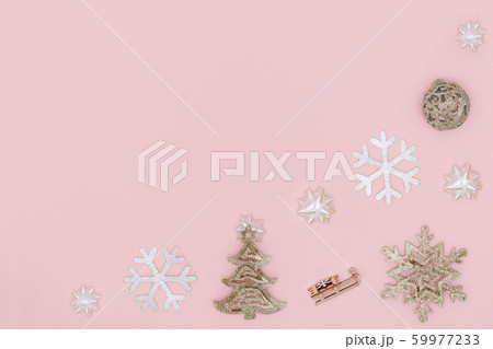New Year and Christmas composition. Frame from New Year and Christmas composition. Frame from 59977233