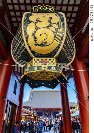 【東京都】浅草寺　宝蔵門 59978245