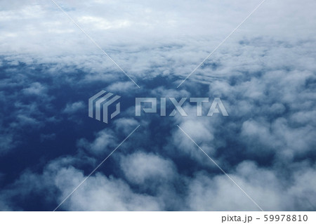 上空から見えるうろこ雲 上空から見えるうろこ雲 59978810