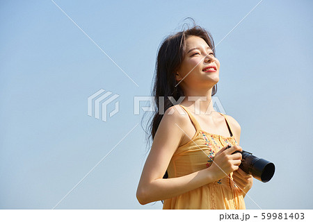 女子旅 撮影 空バック 女子旅 撮影 空バック 59981403