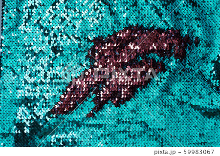 Abstract sequins blue glitter wave background texture 59983067